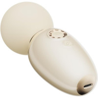 Вібратор мікрофон Zalo AVA зі смарт управлінням, кремовий