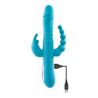 Вибратор тройной стимуляции ADAM ET EVE EVE'S THRUSTING TRIPLE JOY RABBIT