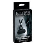 Вібро затискачі для сосків з безшумним двигуном Pipedream Fetish Fantasy LIMITED EDITION чорні