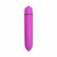 Вибропуля Easytoys, фиолетовая, 9 х 1.5 см