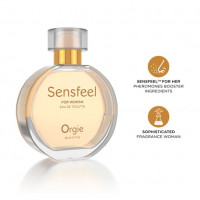 Женская туалетная вода Orgie SENSFEEL + афродизиак, 50 мл
