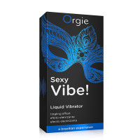 Рідкий вібратор Orgie "SEXY VIBE" інтенсивність вібрації: середня для чутливих, 15 мл