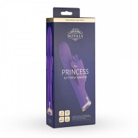 Вибратор-кролик Royals Princess Butterfly фиолетовый