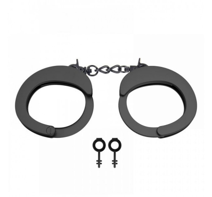 Наручники Розбірні Premium Metal Romfun, Matte Black