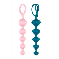 T360076 набір анальних ланцюжків SATISFYER BEADS COLOUR