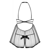 Бебидол Obsessive Delishya babydoll black S/M