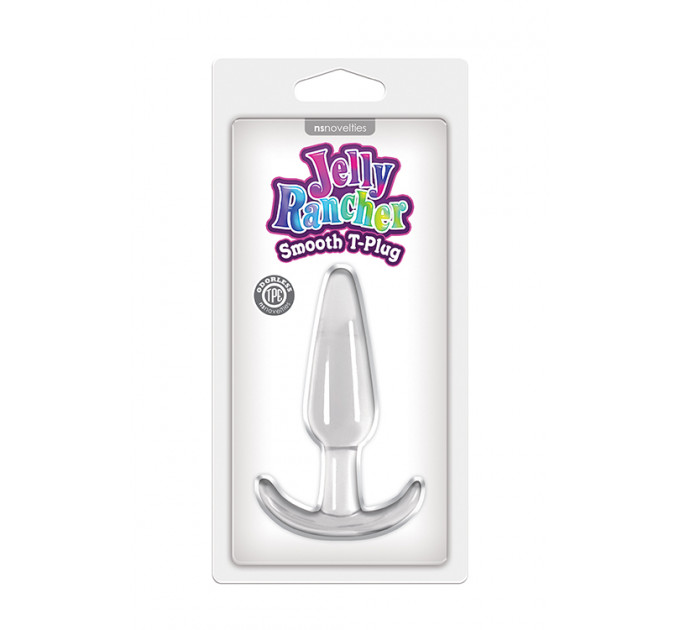 Анальный плаг JELLY RANCHER T-PLUG SMOOTH CLEAR