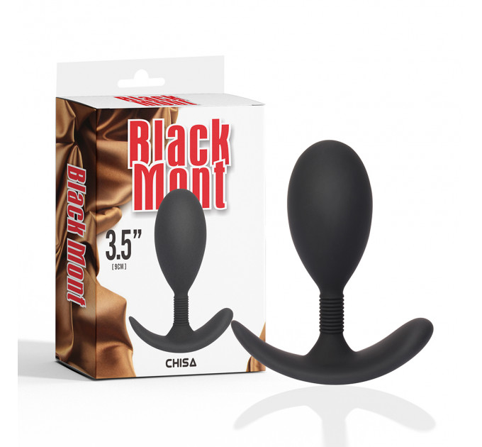 Анальна пробка Chisa Black Mont Anal Play Plug, размер M