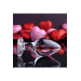 Анальная пробка стеклянная ADAM ET EVE RED HEART GEM GLASS PLUG LARGE