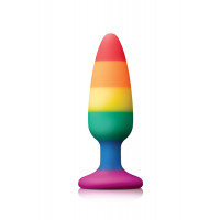 Анальная пробка силикон NS Novelties COLOURS PRIDE EDITION PLEASURE PLUG M