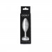 Анальная пробка металлическая Doxy Smooth Butt Plug, серебристая
