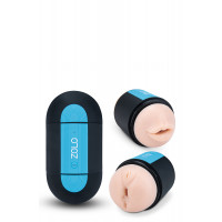 Двусторонний мастурбатор с вибрацией ZOLO PLEASURE PILL