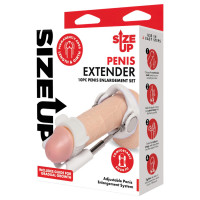 Екстендер Size-Up Penis Stretcher для збільшення пеніса, білий