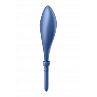Эрекцинное виброкольцо с функцией управления телефоном Satisfyer Bullseye синий