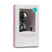 Вагинальные шарики Easytoys, силиконовые, черные, 19.5 х 3.8 см