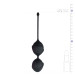 Вагинальные шарики Easytoys, силиконовые, черные, 19.5 х 3.8 см