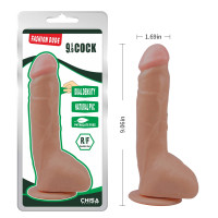Фалоімітатор реалістичний Chisa Fashion Dude 9,9 Cock на присосці, бежевий