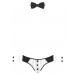 Чоловічий костюм Sven Joy Men's Jock Briefs із трьох предметів, чорно-білий, розмір S