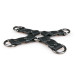 Крестовина , Zwarte Kunstleren Hogtie