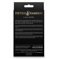 Кружевной капюшон-маска NS Novelties Fetish & Fashion белый