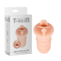 Мастурбатор рот с язычком Chisa T-Skin Sensual Lips из киберкожи