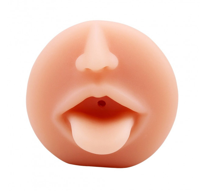 Мастурбатор рот с язычком Chisa T-Skin Sensual Lips из киберкожи