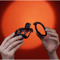 Мужской пояс верности UPKO “Caged Beast”Male Chastity Device Kit