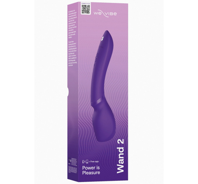 Смарт-Микрофон вибромассажер We-Vibe Wand 2, фиолетовый
