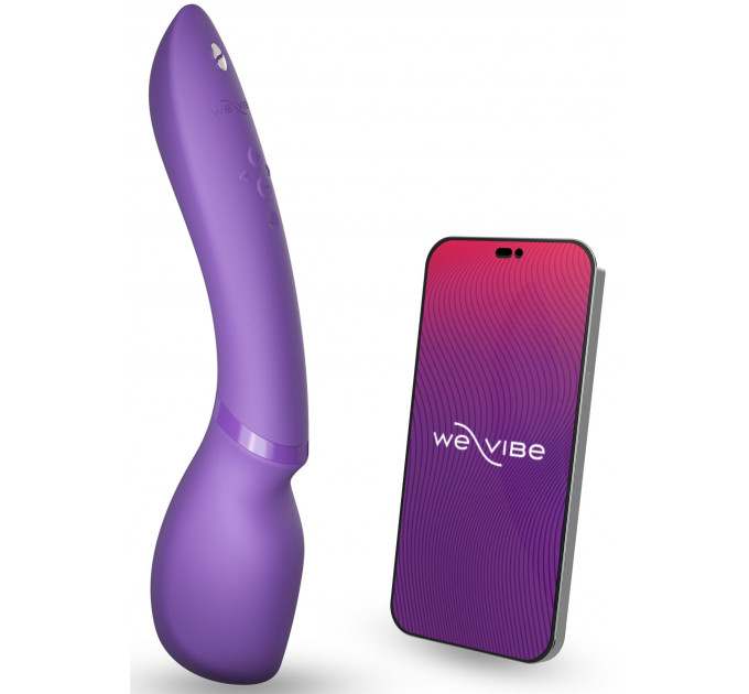 Смарт-Микрофон вибромассажер We-Vibe Wand 2, фиолетовый