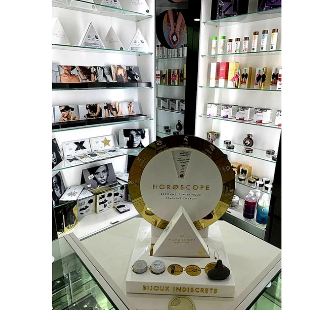 Набор Bijoux Indiscrets HOROSCOPE - Aquarius (Водолей) вибратор на палец, гель для клитора, подвеска