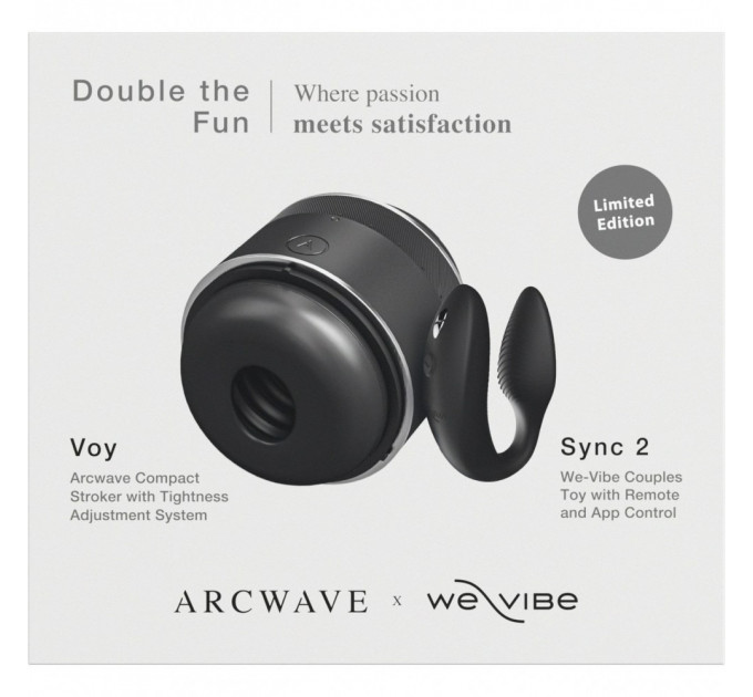 Набір для пари, Voy + Sync 2, Double the Fun Set