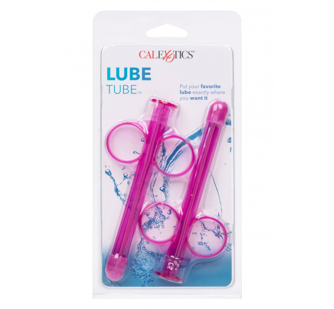 Набір шприців для введення лубриканта California Exotic Lube Tube, рожевий