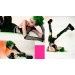 Рукавички в сітку із стразами One SIze Fishnet Arm Warmers Gloves від Leg Avenue Rhinestone, чорні