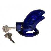 Пояс вірності синій пластик