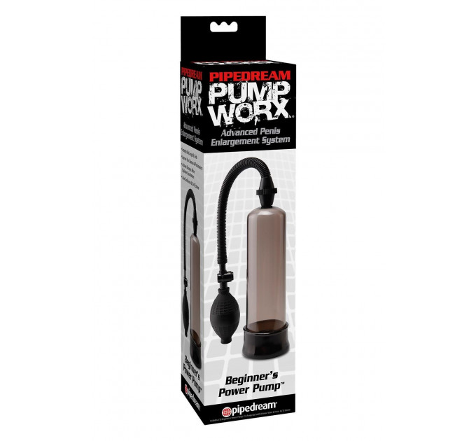 Помпа вакуумная Pipedream Pump Worx Beginner's Power черная, 51 см