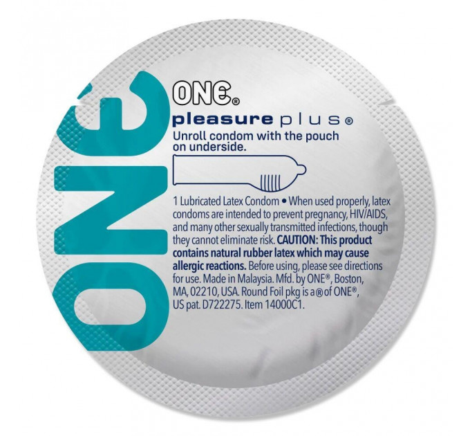 Набор презервативов One Pleasure plus,5 штук
