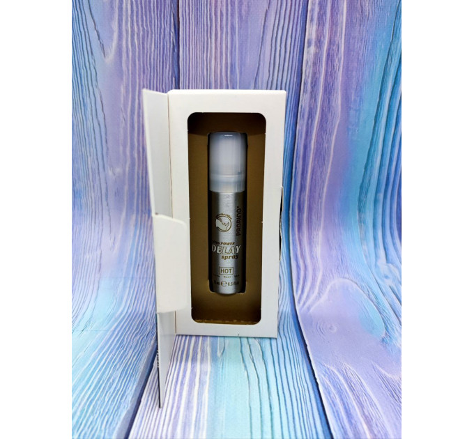 Продовжуючий та ерекційний спрей для чоловіків Prorino long power Delay Spray, 15 мл