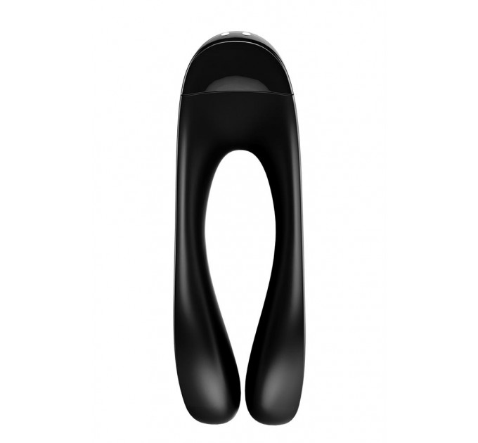 T360138 Универсальный мини вибратор на палец Satisfyer Candy Cane black