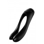 T360138 Универсальный мини вибратор на палец Satisfyer Candy Cane black