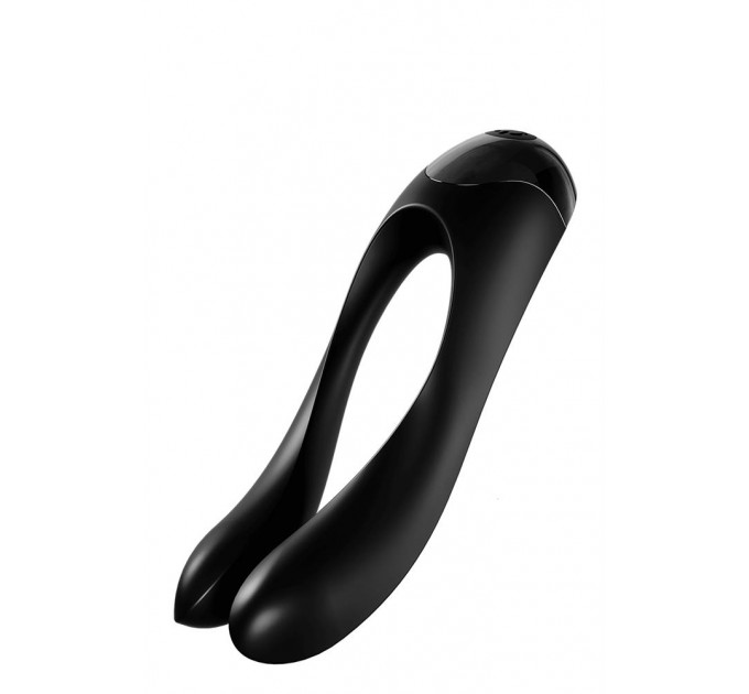 T360138 Универсальный мини вибратор на палец Satisfyer Candy Cane black