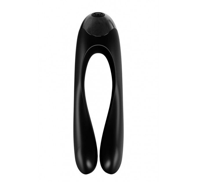 T360138 Универсальный мини вибратор на палец Satisfyer Candy Cane black