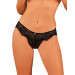 Трусики черные Maderris panties Obsessive M/L