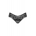 Трусики черные Maderris panties Obsessive M/L