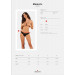 Трусики черные Maderris panties Obsessive M/L