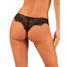 Трусики черные Maderris panties Obsessive M/L