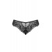 Трусики черные Maderris panties Obsessive M/L