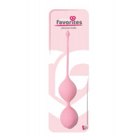 Вагінальні кульки DreamToys ALL TIME FAVORITES 60 гр. із зміщеним центром ваги, рожеві