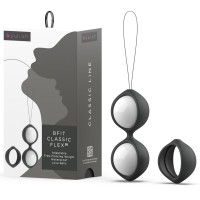 Вагінальні кульки B Swish із змінними скобами, чорно-білі