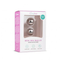 Вагинальные шарики Silver ben wa balls, 19 мм