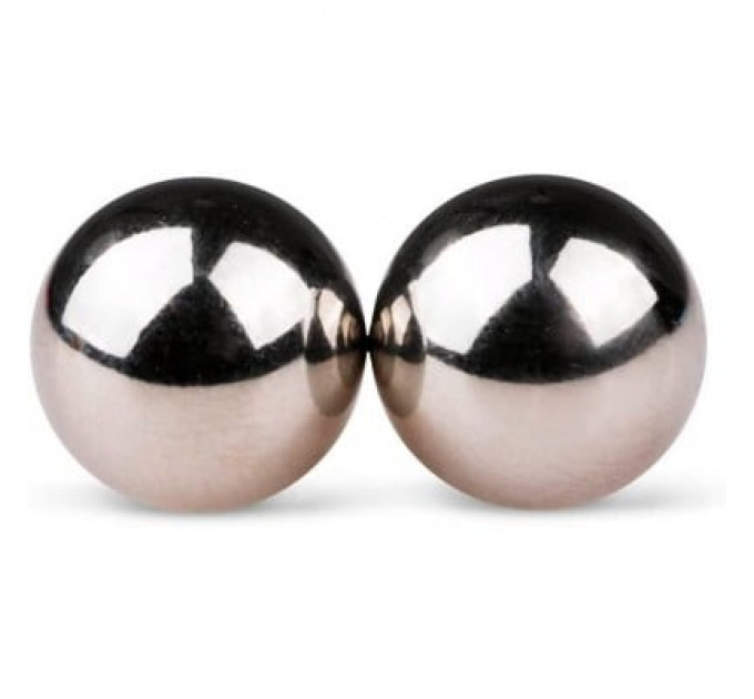 Вагинальные шарики Silver ben wa balls, 19 мм